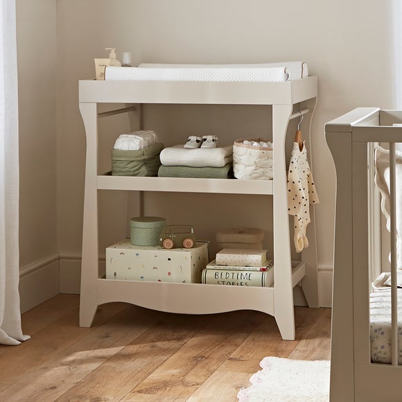 View Cuddleco Clara Mini Open Changer- Cashmere View Cuddleco Clara Mini Open Changer- Cashmere