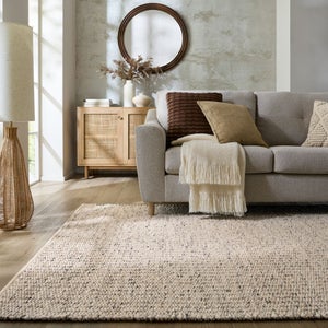 Flecked Braided Wool Rug