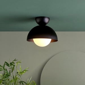 Lunebar Modern Bathroom Flush Ceiling Light