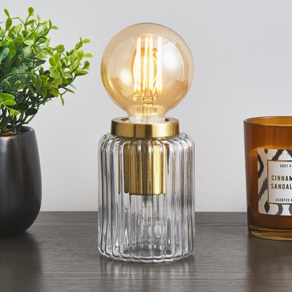 Natalia Ribbed Table Lamp Base