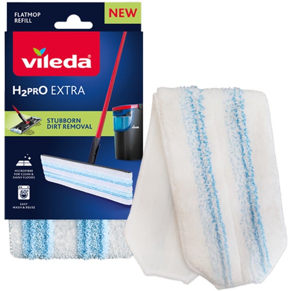 Click to view product details and reviews for Vileda H2pro Flat Mop Refill.