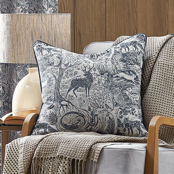 Furn Winter Woods Square Cushion Cover
