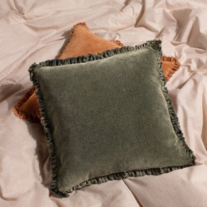 Bertie Velvet Square Cushion