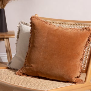 Bertie Velvet Square Cushion