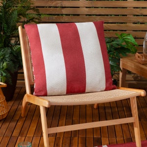 Furn Deck Stripe Outdoor Square Cushion Cover