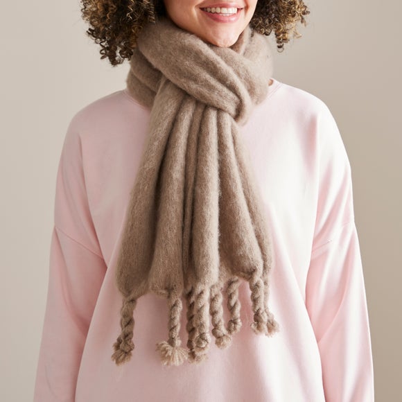 Chunky Mohair Scarf