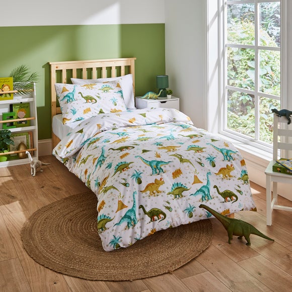 Dino Duvet Cover Pillowcase Set