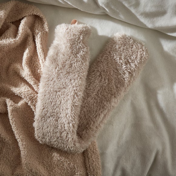 Click to view product details and reviews for Teddy Sandstone Long Hot Water Bottle.