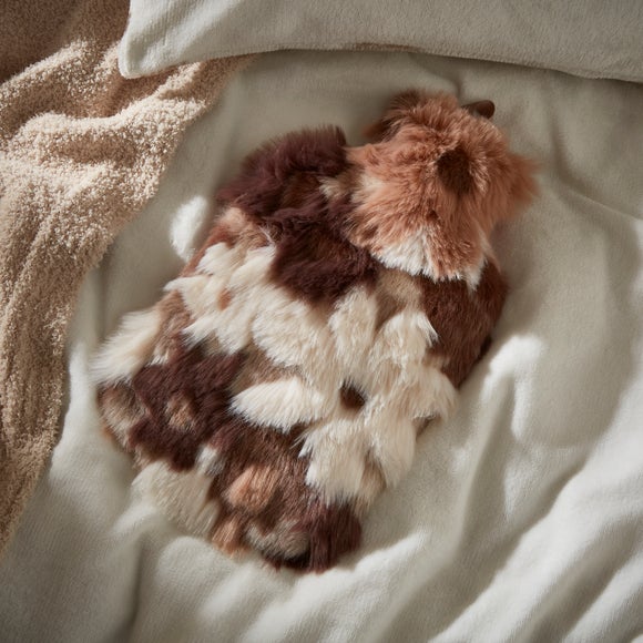 Click to view product details and reviews for Floral Fur Hot Water Bottle.