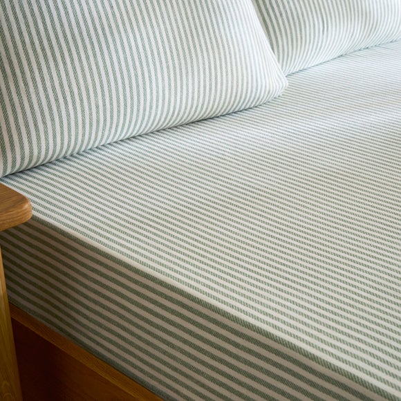 Click to view product details and reviews for Camille Stripe 100 Brushed Cotton Fitted Sheet. Click to view product details and reviews for Camille Stripe 100 Brushed Cotton Fitted Sheet.