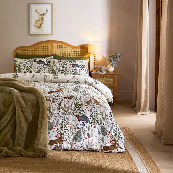 Click to view product details and reviews for Natures Friends 100 Brushed Cotton Duvet Cover Pillowcase Set. Click to view product details and reviews for Natures Friends 100 Brushed Cotton Duvet Cover Pillowcase Set.