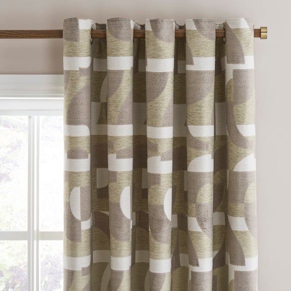 Sawyer Jacquard Eyelet Curtains