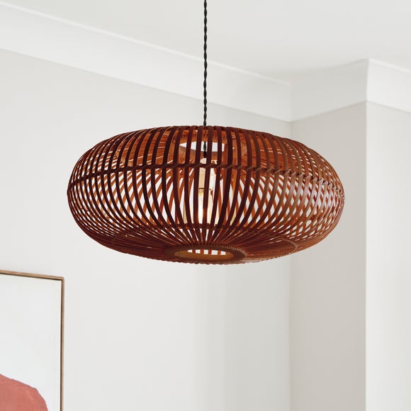 View Abrielle Bamboo Easy Fit Pendant Shade View Abrielle Bamboo Easy Fit Pendant Shade