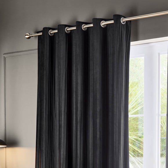 Paoletti Corinthian Eyelet Curtains