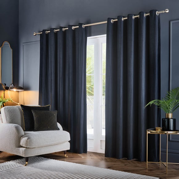 Photo 2 of Paoletti Corinthian Eyelet Curtains