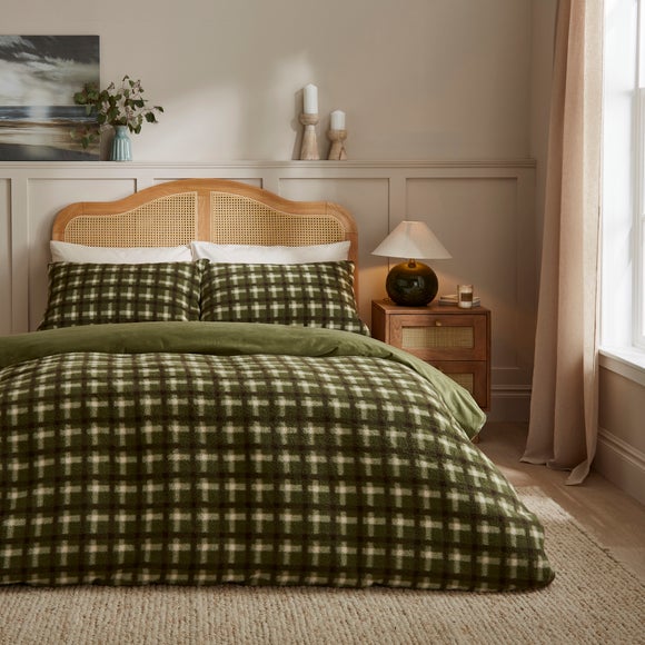 Check Soft Timeless Duvet Cover and Pillowcase Set