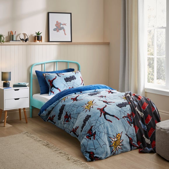 Click to view product details and reviews for Marvel Spiderman Duvet Cover And Pillowcase Set. Click to view product details and reviews for Marvel Spiderman Duvet Cover And Pillowcase Set.