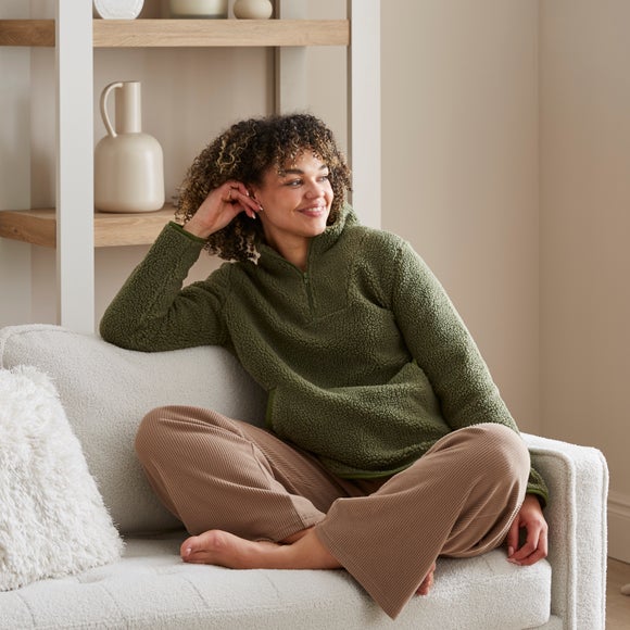 Ladies' Half Zip Fleece Jumper