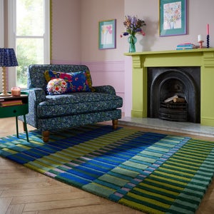 Sophie Robinson Joyful Stripe Wool Rug