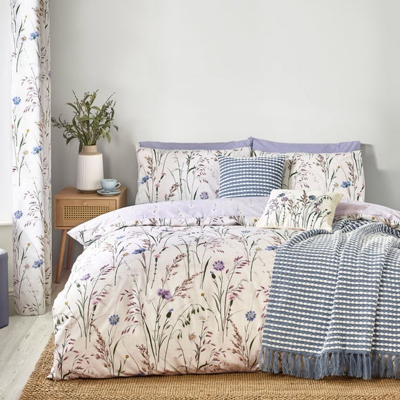 Catherine Lansfield Grasmere Floral Reversible Duvet Cover & Pillowcase Set