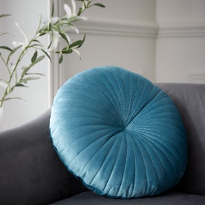 Catherine Lansfield Stitch Detail Round Cushion
