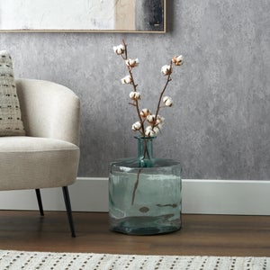 Clear Glass Bottle Vase