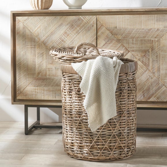 Click to view product details and reviews for Round Rattan Laundry Basket. Click to view product details and reviews for Round Rattan Laundry Basket.