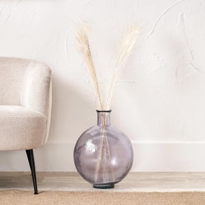 Round Bottle Glass Vase