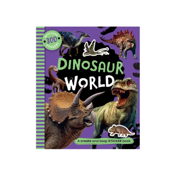 Click to view product details and reviews for 300 Dinosaur World Sticker Book.