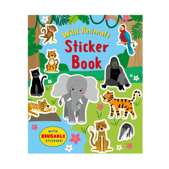 Click to view product details and reviews for Wild Animals Sticker Activity Book.