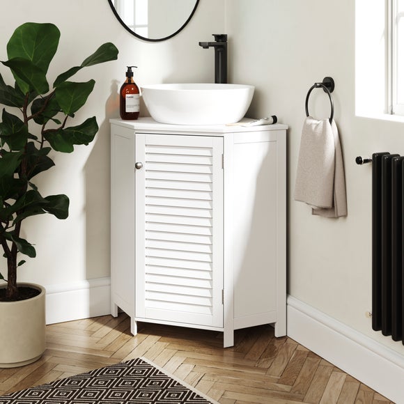 Click to view product details and reviews for Nautical Corner Vanity Unit.