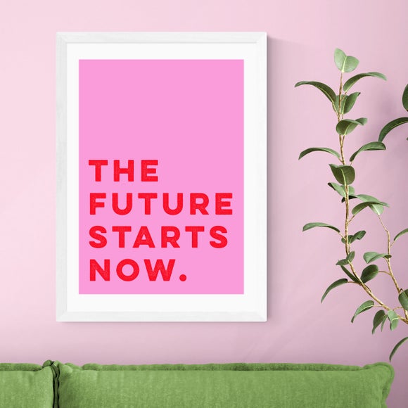 East End Prints The Future Starts Now Print