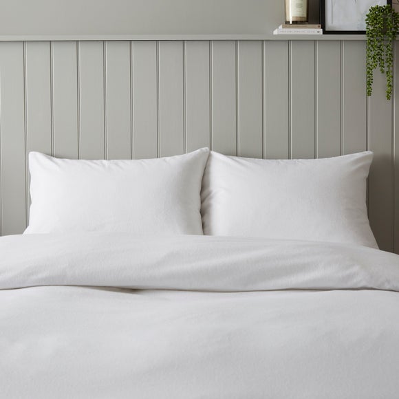 Soft & Cosy 100 Brushed Cotton Kingsize Standard Pillowcase Pair