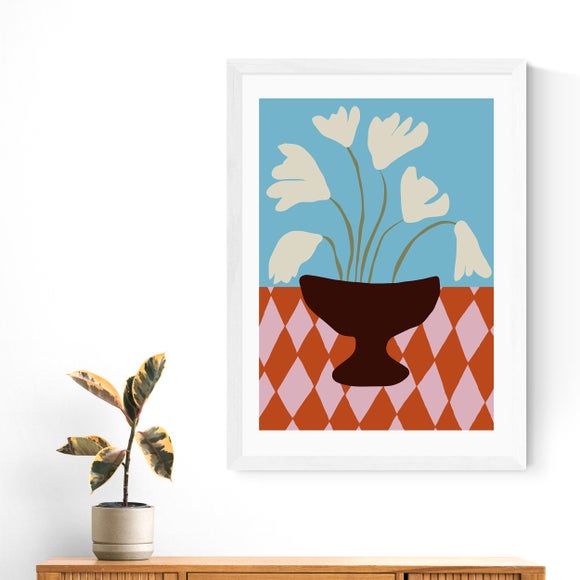 East End Prints Happy Blooming Print