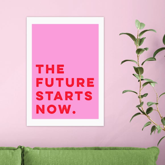 East End Prints The Future Starts Now Print