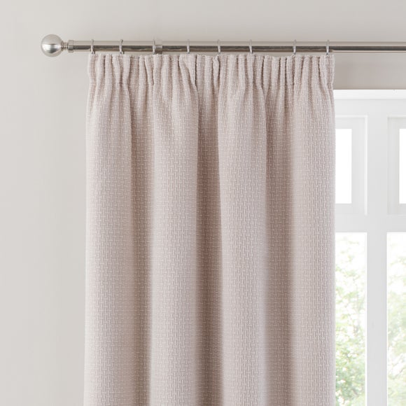 Alayna Chenille Pencil Pleat Curtains