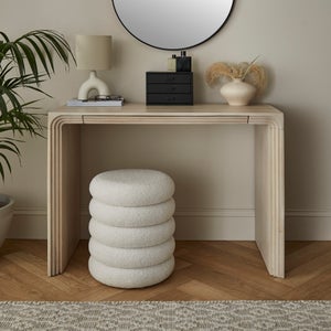 Romy 1 Drawer Dressing Table- Mango Wood