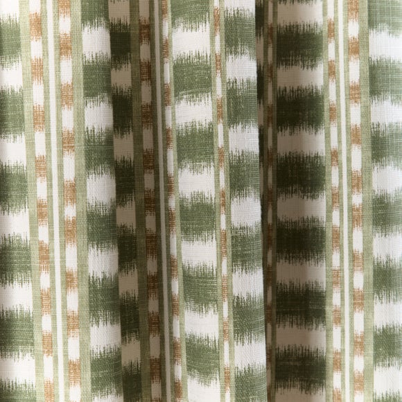 Photo 3 of Avis Stripe Eyelet Curtains