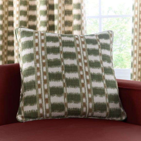 Photo 5 of Avis Stripe Eyelet Curtains