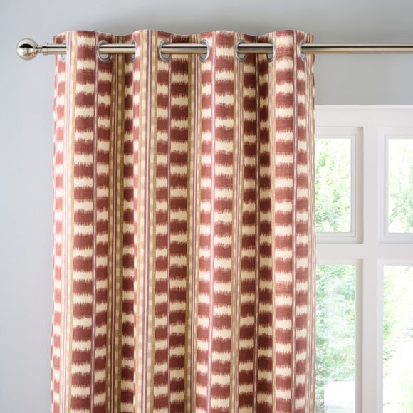 Avis Stripe Eyelet Curtains