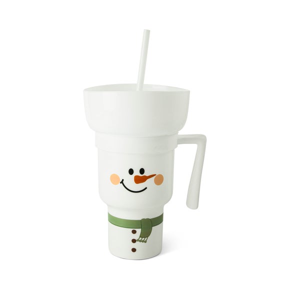 Snowman Snack Tumbler