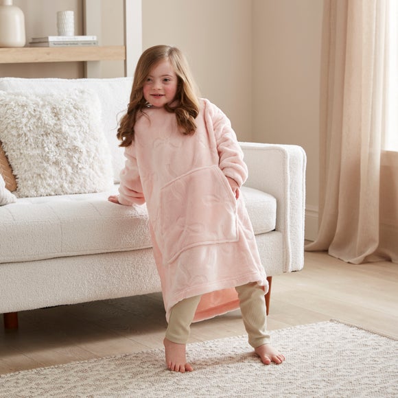 Kids Bow Oversized Hoodie