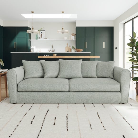 Blake Basket Weave Texture 4 Seater Sofa