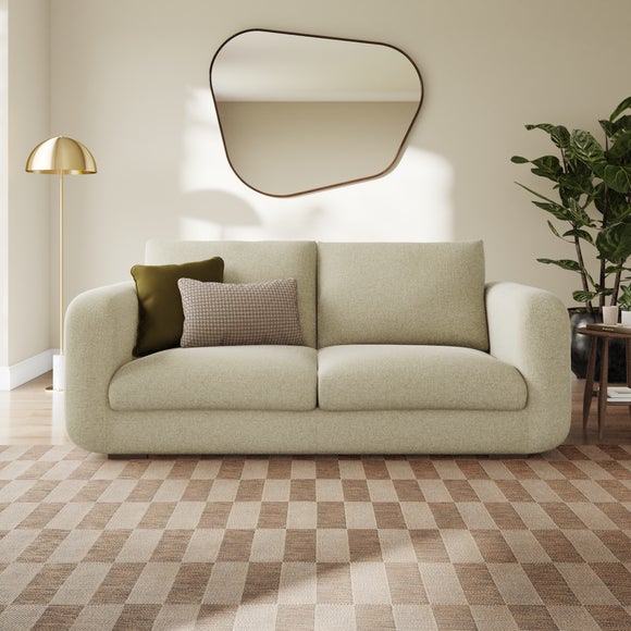 Luca Soft Chenille 3 Seater Sofa