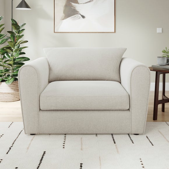 Blake Soft Texture Chenille Snuggle Chair