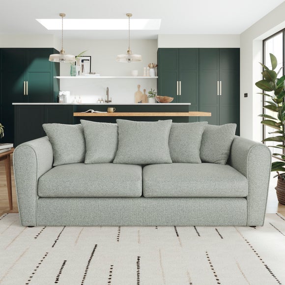 Blake Basket Weave Texture 3 Seater Sofa