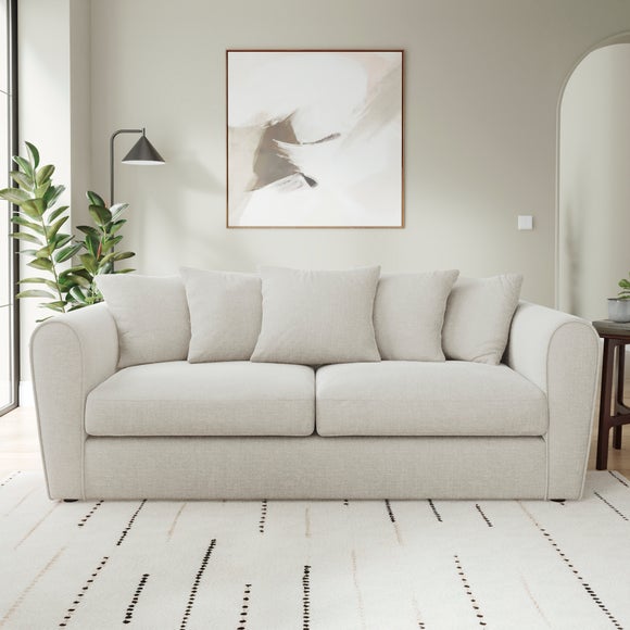 Blake Soft Texture Chenille 3 Seater Sofa