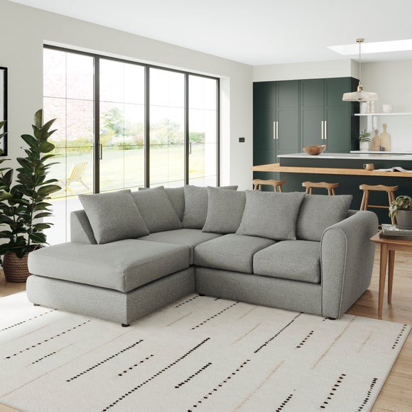 View Blake Multi Texture Corner Chaise Sofa View Blake Multi Texture Corner Chaise Sofa