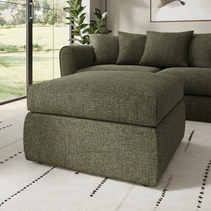 Blake Soft Texture Chenille Footstool