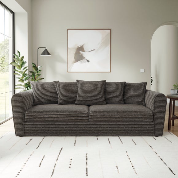 Click to view product details and reviews for Blake Horizontal Jumbo Cord 4 Seater Sofa.